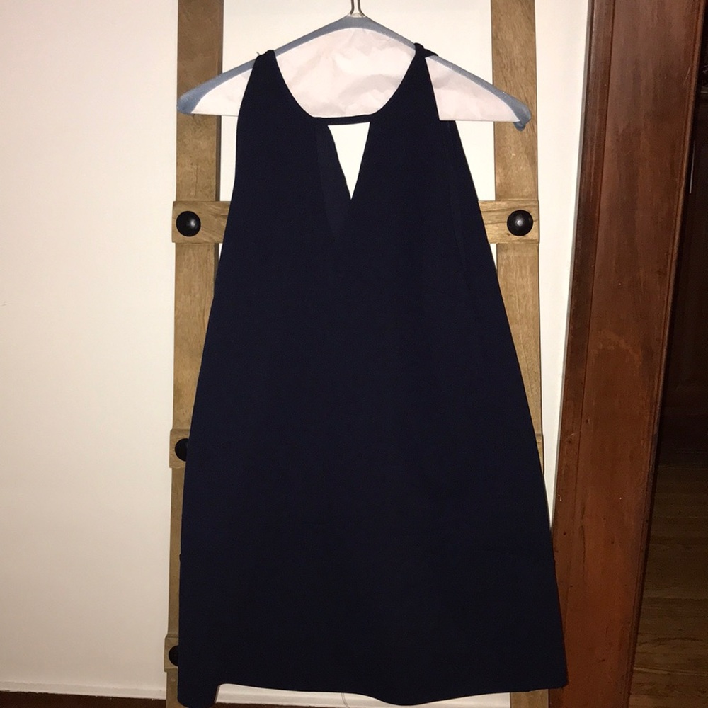 Sam Edelman size 8 A-line navy dress